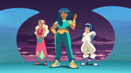 Perfuma and Mermista with Frosta