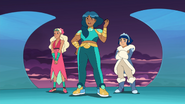 Perfuma Mermista and Frosta come to help save Adora