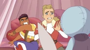 Adora and Bow are also freaked out