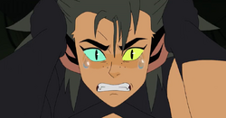 Catra breaking down