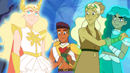 She-Ra, Bow, Perfuma and Mermista