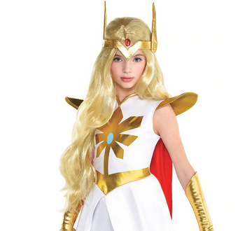 Child She Ra Wig Party City She Ra and the Princesses of Power Wiki Fandom