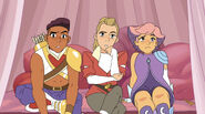 Bow, Adora, and Glimmer are confused