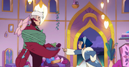 Frosta asking about Scorpia's pincers