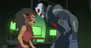 Hordak enraged with Catra