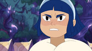 After Micah calls Frosta “kiddo”, the latter gets irritated