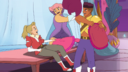 The Best Friends Squad have a pillow fight Adora's bedroom in Flowers for She-Ra