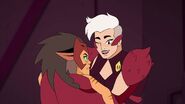 Scorpia hugs Catra, "The Sea Gate"
