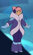 Design for Glimmer's winter outfit, courtesy of Grace Chen's portfolio