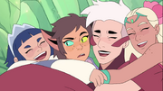 Group hug Frosta Catra Scorpia Perfuma