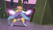 Glimmer readies a sparkle attack