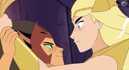 She-Ra fights with Catra