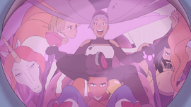 Entrapta moving through Beast Island