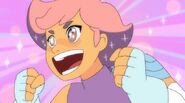 Glimmer gets excited to give Adora a makeover