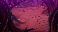 The group is chased by pookas