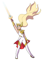 New She-Ra design taken from new title card