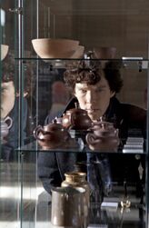 Sherlock en El banquero ciego.