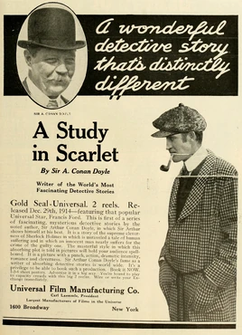 A Study in Scarlet 1914 USA