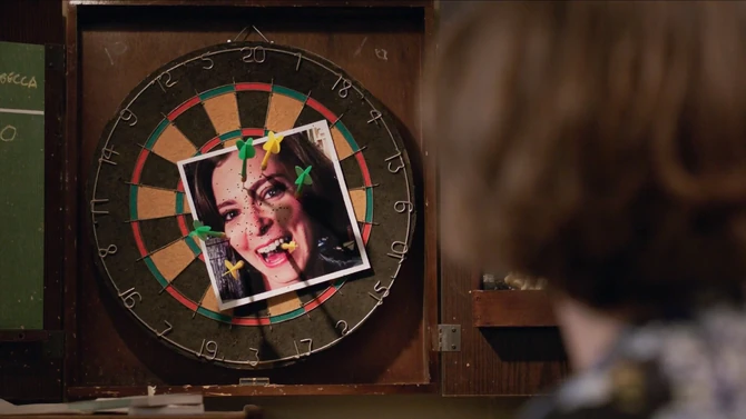 Dart board