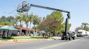 Location shooting Beans house