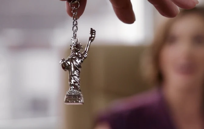 Statue of Liberty keychain