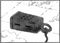 Jackie in ihrer Waffenform