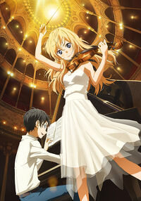 Shigatsu wa Kimi no Uso] Episode 1: Gorgeous Art, Music, and