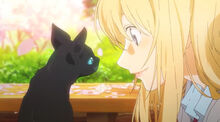 Shigatsu wa Kimi no Uso – ep 7 – O gato preto de Cheshire