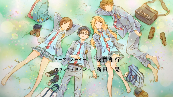 SHIGATSU WA KIMI NO USO Abertura Completa em Português - Hikaru Nara  (PT-BR) 