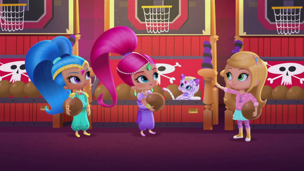 Online Games, Shimmer and Shine Memory Game