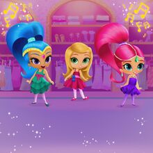 shimmer and shine dollhouse