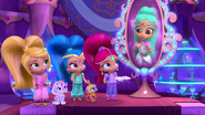 Princess Samira, Shimmer, Shine, and Leah SP