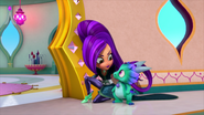 Zeta the Sorceress and Nazboo Shimmer and Shine Flying Flour 1