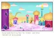 Original Background Painting Test 2013