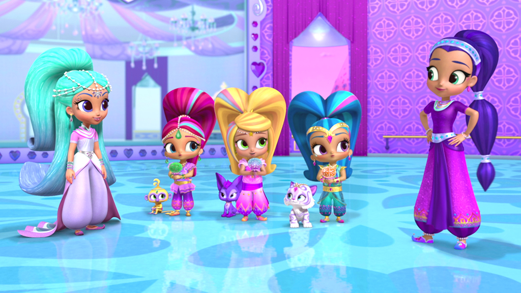shimmer and shine genie dance