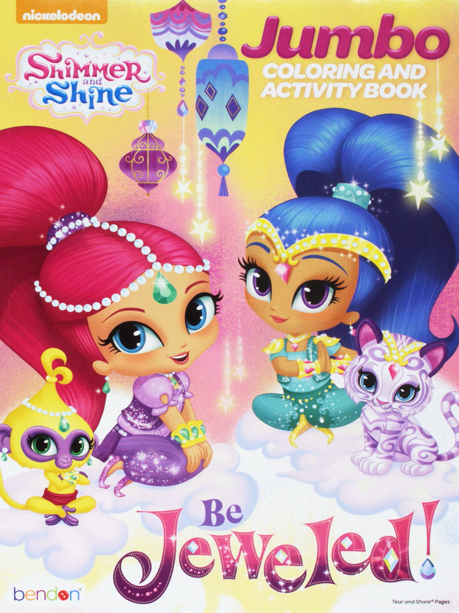 Shimmer And Shine Coloring Books Shimmer And Shine Wiki Fandom