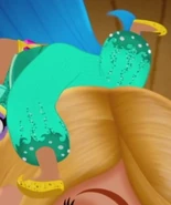Shine butt view