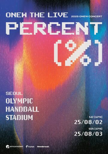 SHINee ONEW THE LIVE PERCENT % サウチェ特典 HMV限定特典付き》ONEW 2nd アルバム『PERCENT』発売決定！|K