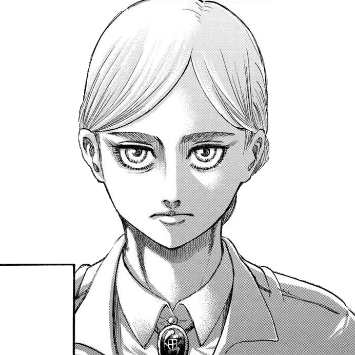 Historia gravida shingeki E) Bem no fim do último capítulo, os fãs ficaram  surpresos ao ver que Krista Lenz (ou Historia Reiss) está esperando uma  criança. Sim, ela está grávida. Com ela