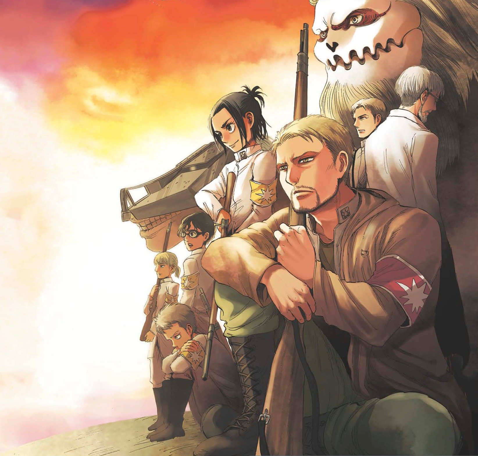 INVASÃO DE MARLEY EM PARADIS (DUBLADO) Shingeki no kyojin 