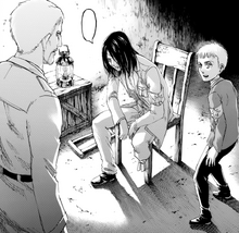 Eren se reencuentra con Reiner