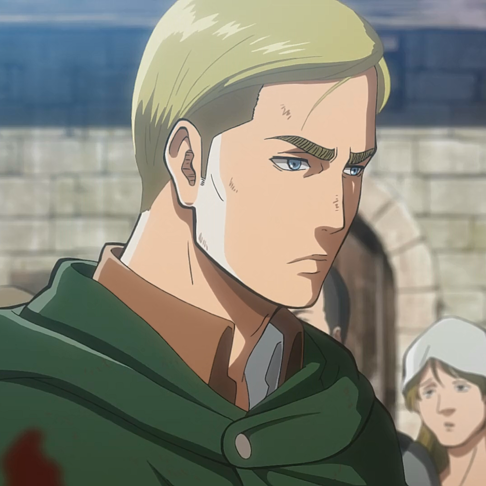 Ofereçam seus Corações Erwin Smith ( Shingeki no Kyojin