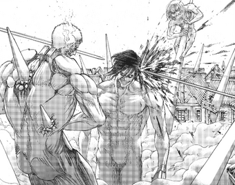 Attack Titan Attack On Titan Wiki Fandom The most common attack on titan art material is glass. attack titan attack on titan wiki