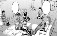 The Survey Corps meet to discuss their plans