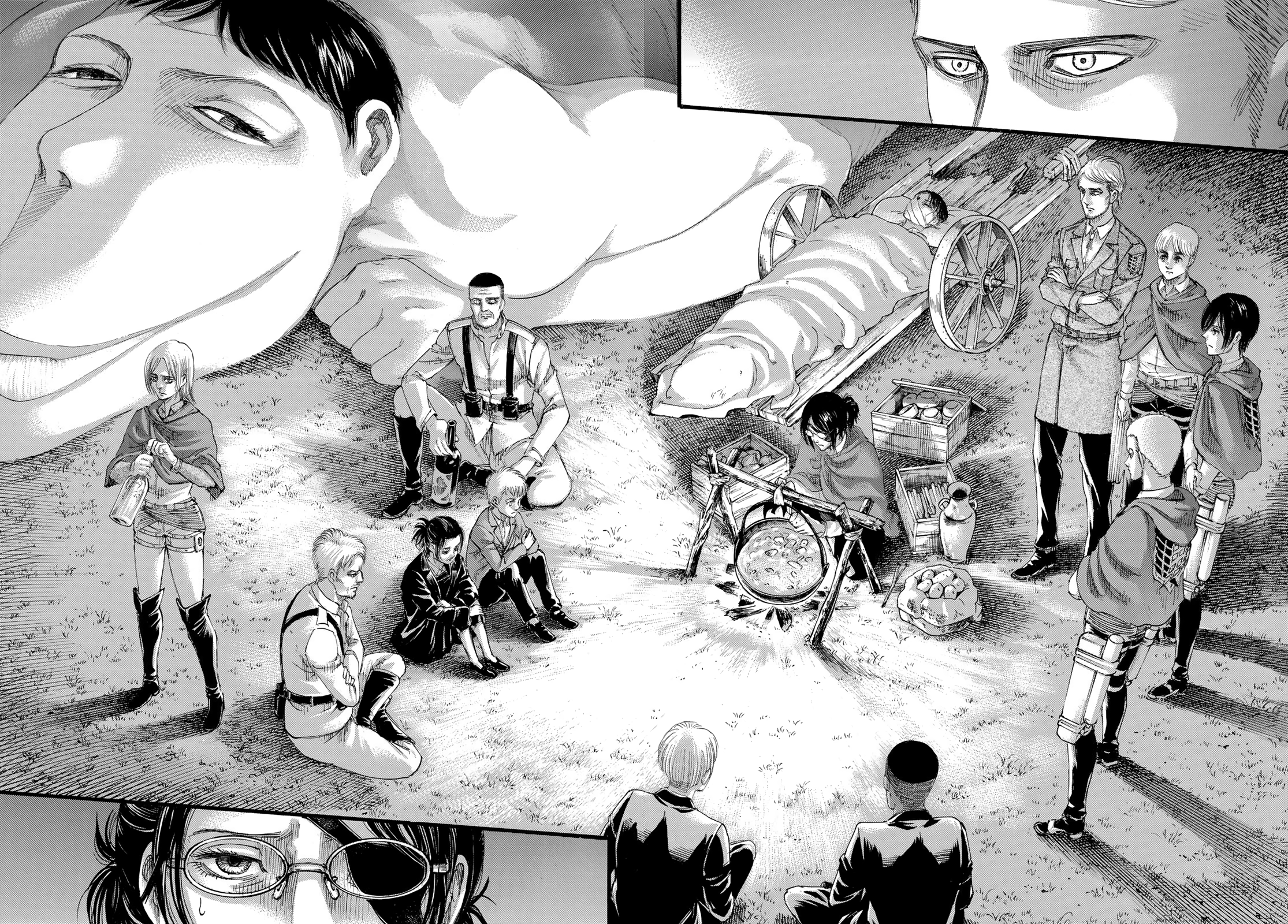 Attack on titan manga.forgotton panel 968226az - Illustrations ART  street