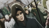 Civilians ready for the operation to retake Wall Maria