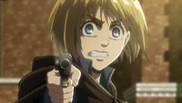 Armin with a pistol
