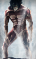 Eren as a Titan