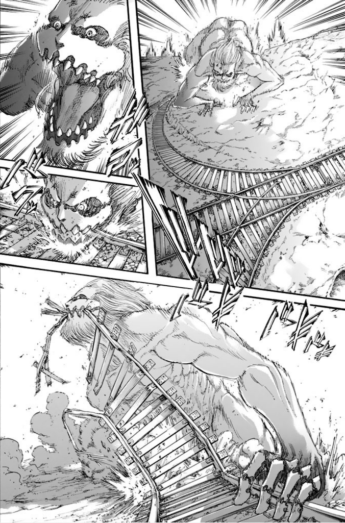 Featured image of post Jaws Titan Galliard Anime : Original draw is of attack on titan, chapter 91.