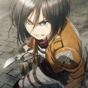 Mikasa finds the will to fight